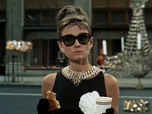 Audrey Hepburn in Breakfast at Tiffany's
