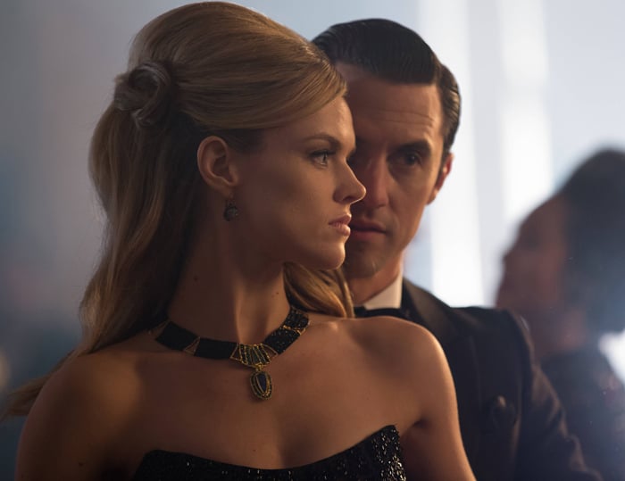 Cleo Collar by Beth Farber worn on Gotham