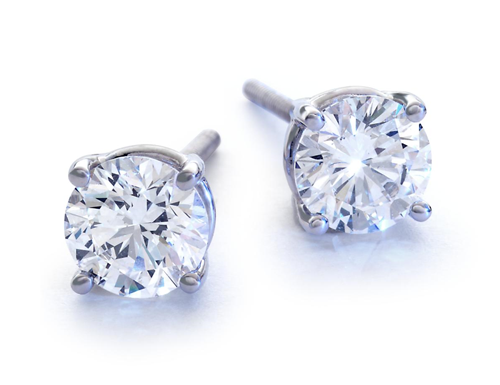 Blue Nile Signature Ideal Diamond Studs