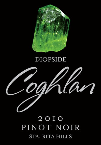 Coghlan 2010 Diopside Pinot Noir Wine Label