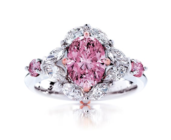 Calleija My Fair Lady Pink Diamond Ring