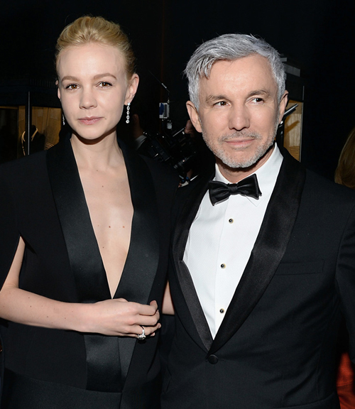 Carey Mulligan and Baz Luhrmann at Tiffany's Blue Book Ball