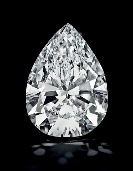 89.23-carat D-color, Type IIa diamond • Image: Christie's