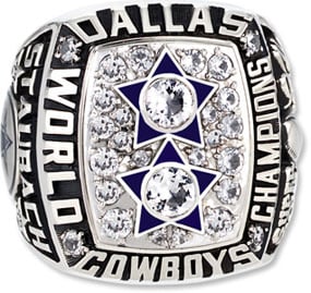 Dallas Cowboys Super Bowl Ring