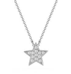 Dana Rebecca Designs Julianne Himiko diamond star necklace