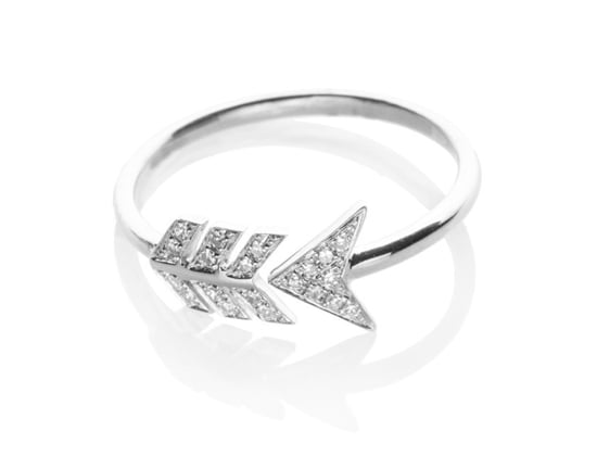 EF Collection diamond arrow ring