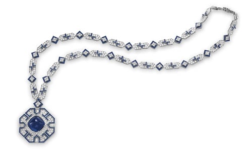 Elizabeth Taylor's Bulgari Sapphire Sautoir