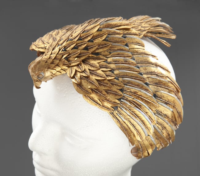 Falcon Headdress worn by Elizabeth Taylor in Cleopatra