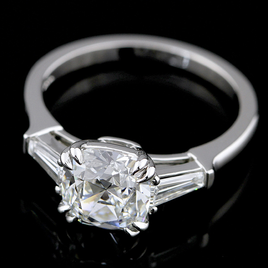 Bianca 3-stone diamond engagement  ring by Engagement Rings Direct