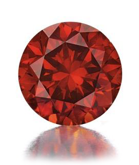 3.15-carat Fancy Reddish Orange Diamond Christie's 2012