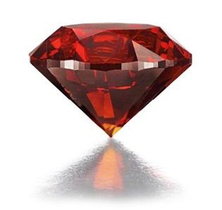 3.15-carat Fancy Reddish Orange Diamond Christie's 2012