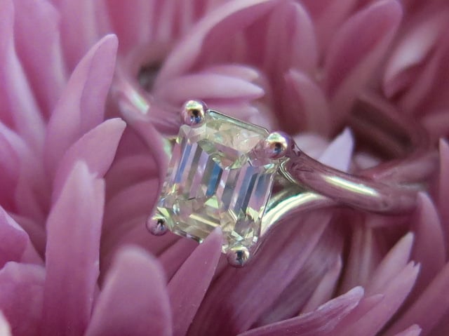 Emerald-cut diamond ring shared by ecf8503 Emerald-cut diamond ring shared by ecf8503