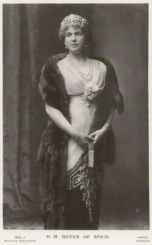 Victoria Eugenie ('Ena') of Battenberg, Queen of Spain