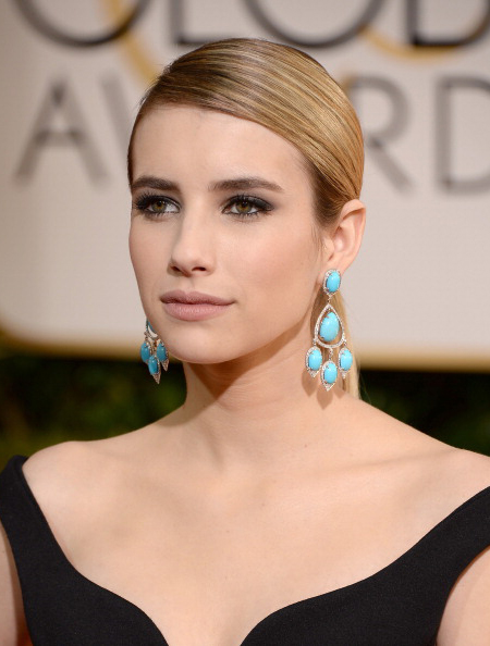 2014 Golden Globes - Emma Roberts • Neil Lane earrings