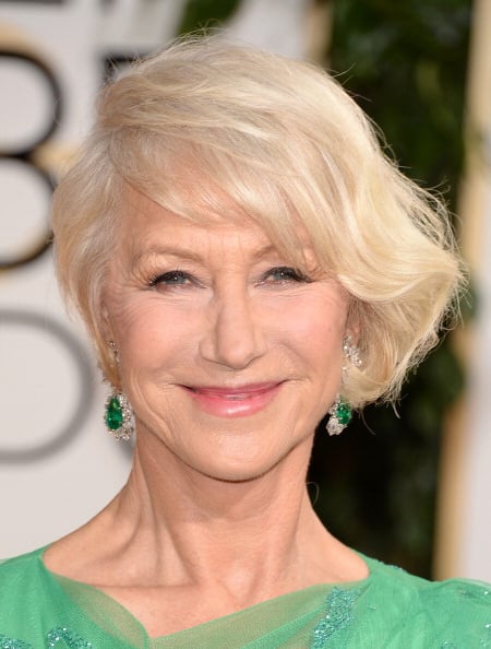 2014 Golden Globes - Helen Mirren • Bulgari Jewelry