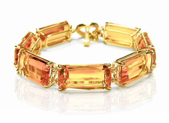 Goshwara Gossip Collection Citrine Bracelet