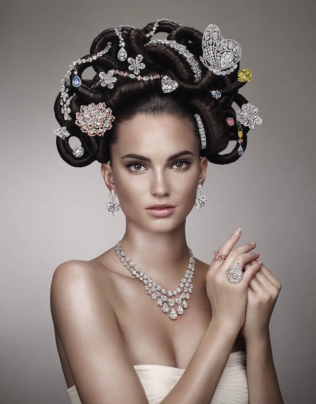 Graff's Half Billion Dollar 'Hair & Jewel' Campaign