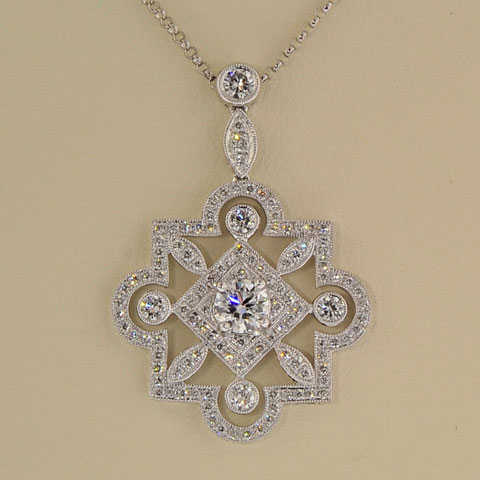 Door Prize PS GTG 2016:  Beverly K. pendant from Crafted By Infinity and High Performance Diamonds (Actual Finished Piece)
