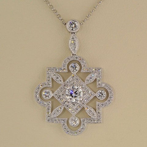 Door Prize PS GTG 2016:  Beverly K. pendant from Crafted By Infinity and High Performance Diamonds (Actual Finished Piece)