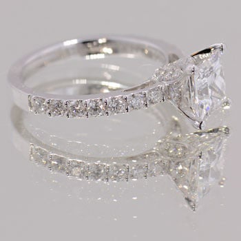 High Performance Diamonds: Rush diamond engagement ring