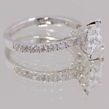 High Performance Diamonds: Rush diamond engagement ring 