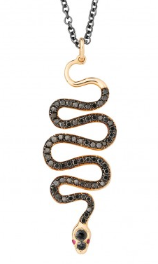 Ileana Makri • Black Mamba pendant