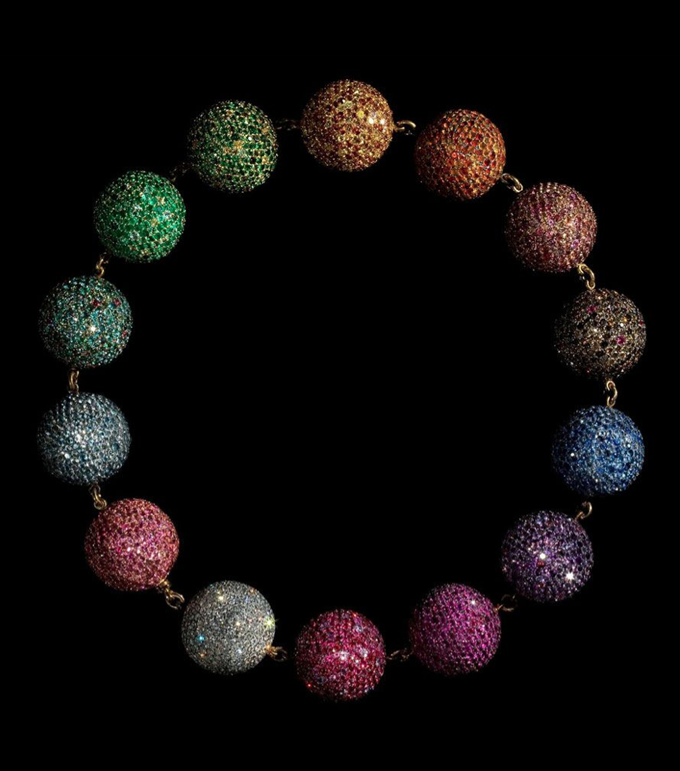 Jewels by JAR at the Metropolitan Museum of Art, JAR Colored Balls Necklace