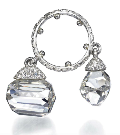 JAR diamond charm ring from Jewels for Hope: Lily Safra's jewelry auction