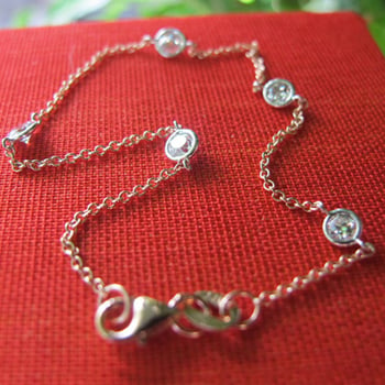 Diamond bracelet from Jewels by Erica Grace