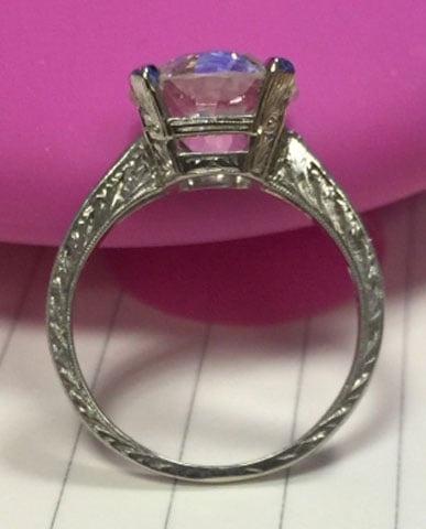 LLJsmom's 20th Anniversary: 3.04 Ct Old European Cut Diamond Upgrade (Side View) - image by LLJsmom LLJsmom's 20th Anniversary: 3.04 Ct Old European Cut Diamond Upgrade (Side View) - image by LLJsmom