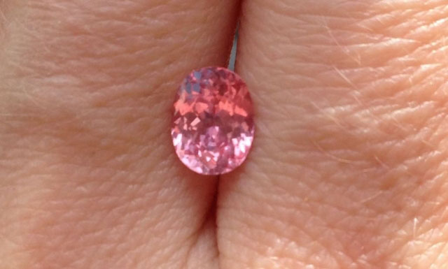 NKOTB's Padparadscha Sapphire of Orangy Pink Ring (Center Stone) - image by NKOTB