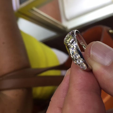 Rod's Men's Bling: Wedding Rings (Rod's Husband's Angled Side View) - image by Rod Rod's Men's Bling: Wedding Rings (Rod's Husband's Angled Side View) - image by Rod