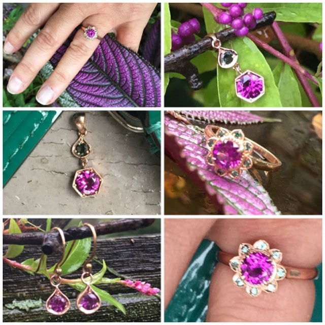 Sungura's Purple Garnet Collection - image by Sungura