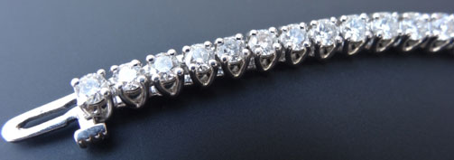 ZoeCadiz's Classy Eternity/Tennis Bracelet (Partial View) - image by ZoeCadiz