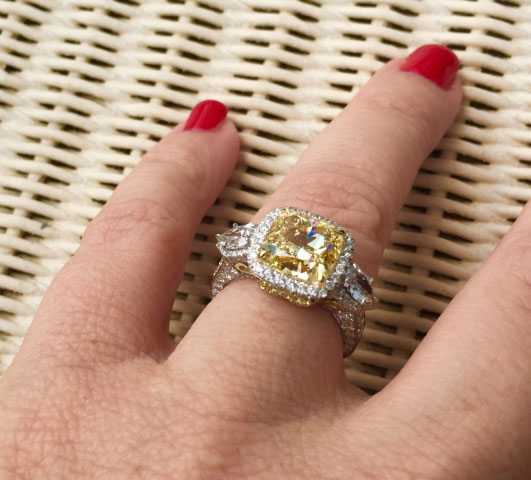 lhagedorn's Yellow Diamond Ering - image by lhagedorn