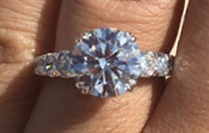 po720's 2.62 Carats Upgrade Reset into Existing Engagement Ring Setting (Top View) - image by po720 po720's 2.62 Carats Upgrade Reset into Existing Engagement Ring Setting (Top View) - image by po720