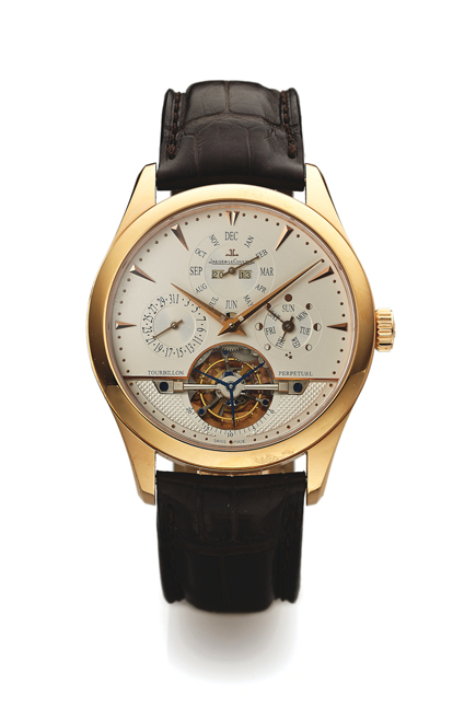 Jaeger-LeCoultre Master Grand Tradition Ref. 186.2.35.S Perpetual Calendar in pink gold, www.antiquorum.com