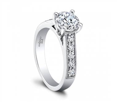 Jeff Cooper Engagement Ring RP-1603/RD7.0 at I.D. Jewelry