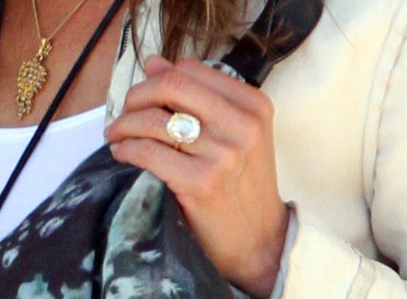 Jennifer Aniston's Diamond Engagement Ring from Justin Theroux