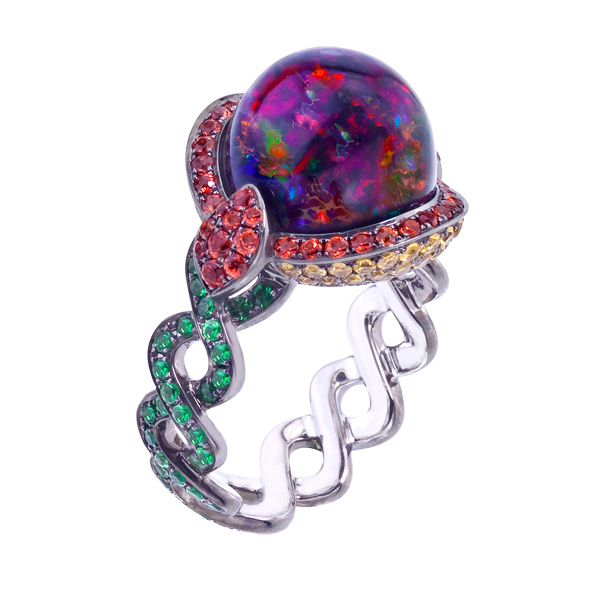 Femme Fatale III ring by Katherine Jetter