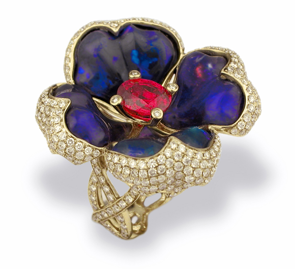 Queen Ruby II ring by Katherine Jetter
