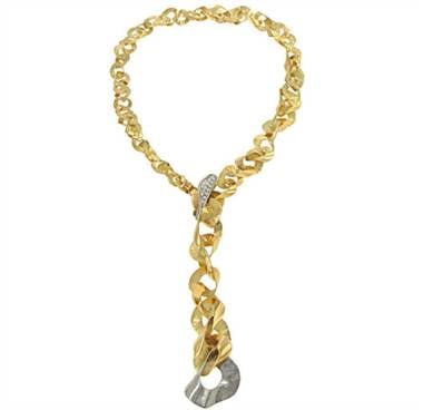 Orlando Orlandini MEC10 Orlando Orlandini Ltd Ed#2/100 Lariat Necklace .32cttw by Solomon Brothers Orlando Orlandini MEC10 Orlando Orlandini Ltd Ed#2/100 Lariat Necklace .32cttw by Solomon Brothers