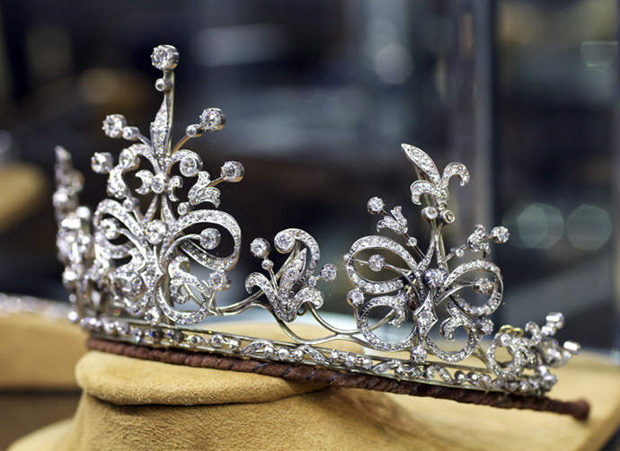 Victorian Diamond Tiara from M. Khordipour • Image: Erika Winters