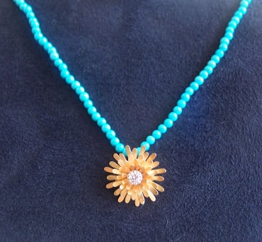 McTeigue & McClelland Dandelion Diamond Necklace