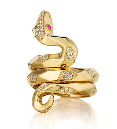 Couture Cleopatra Snake Ring • Mimi So