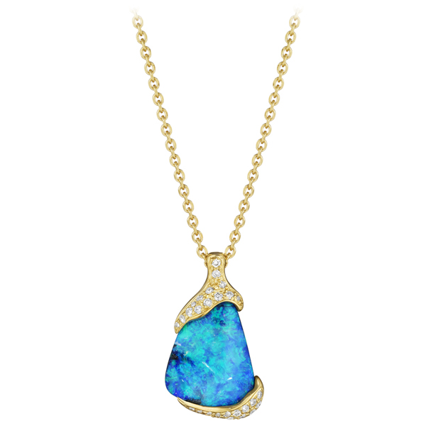 Mimi So ZoZo boulder opal necklace