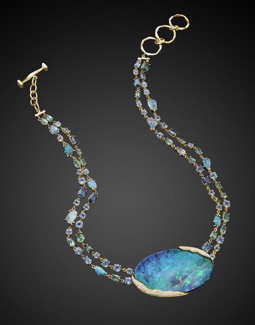 Mimi So ZoZo Boulder Opal Necklace