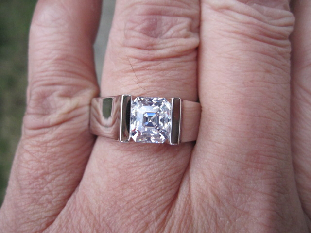 Jewel of the Week - Stunning Men's Ring! Octavia Diamond in Gelin Abaci  Tension Setting | Rings for men, Men diamond ring, Mens engagement rings  diamond