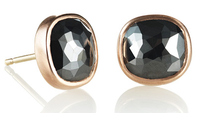 Katrina LaPenne Old World Black Diamond Studs