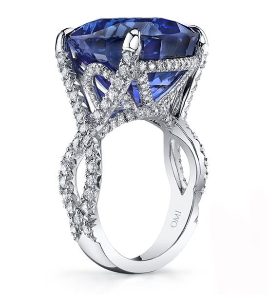 20-carat sapphire ring by Omi Privé